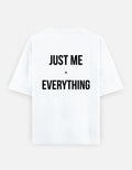 Just Me vs Everything Oversized T-shirt