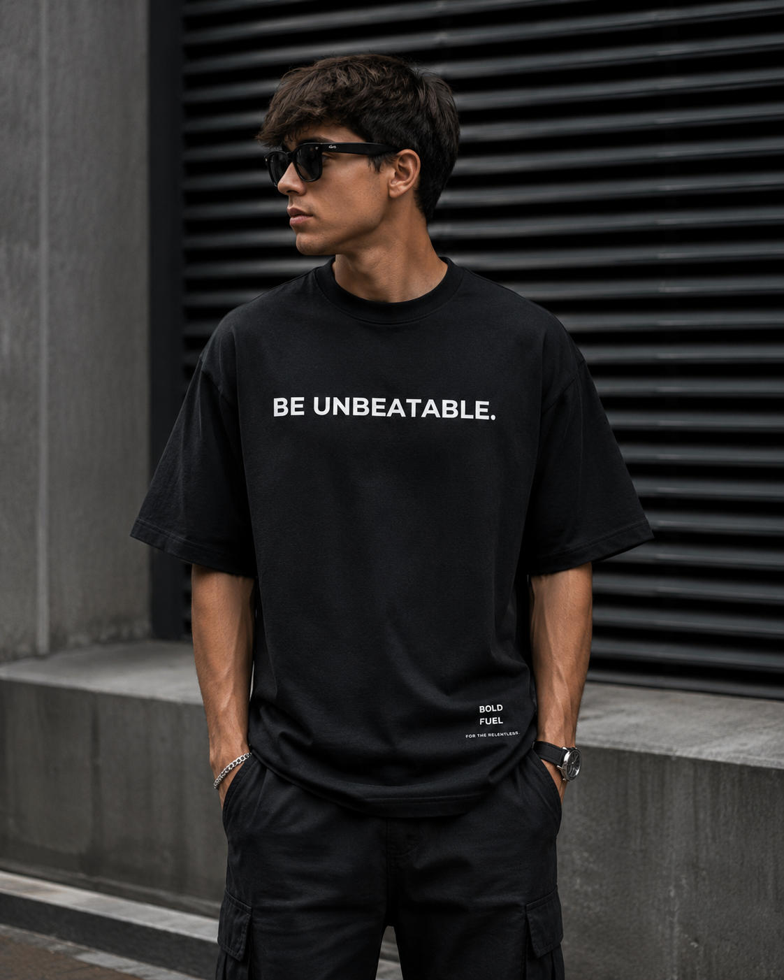 Be Unbeatable. | Premium Oversized T-Shirt