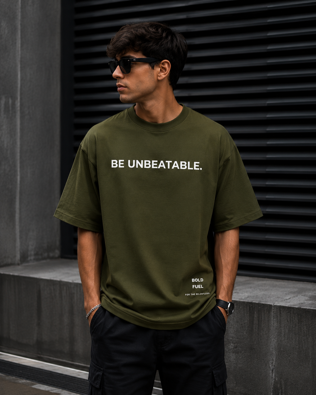 Be Unbeatable. | Premium Oversized T-Shirt