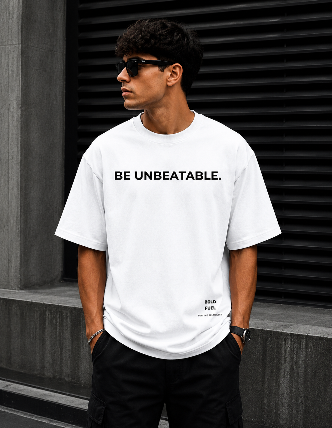 Be Unbeatable. | Premium Oversized T-Shirt