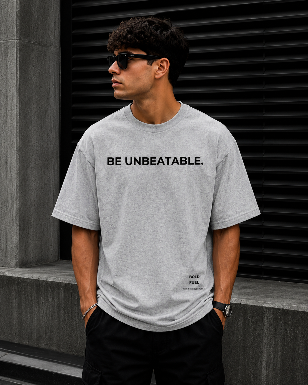 Be Unbeatable. | Premium Oversized T-Shirt