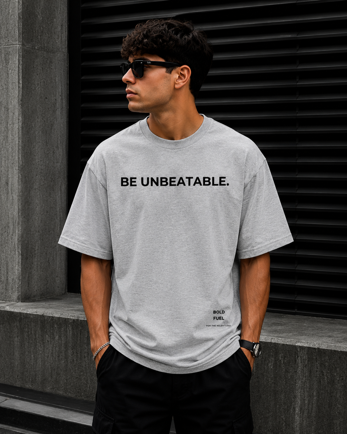 Be Unbeatable. | Premium Oversized T-Shirt