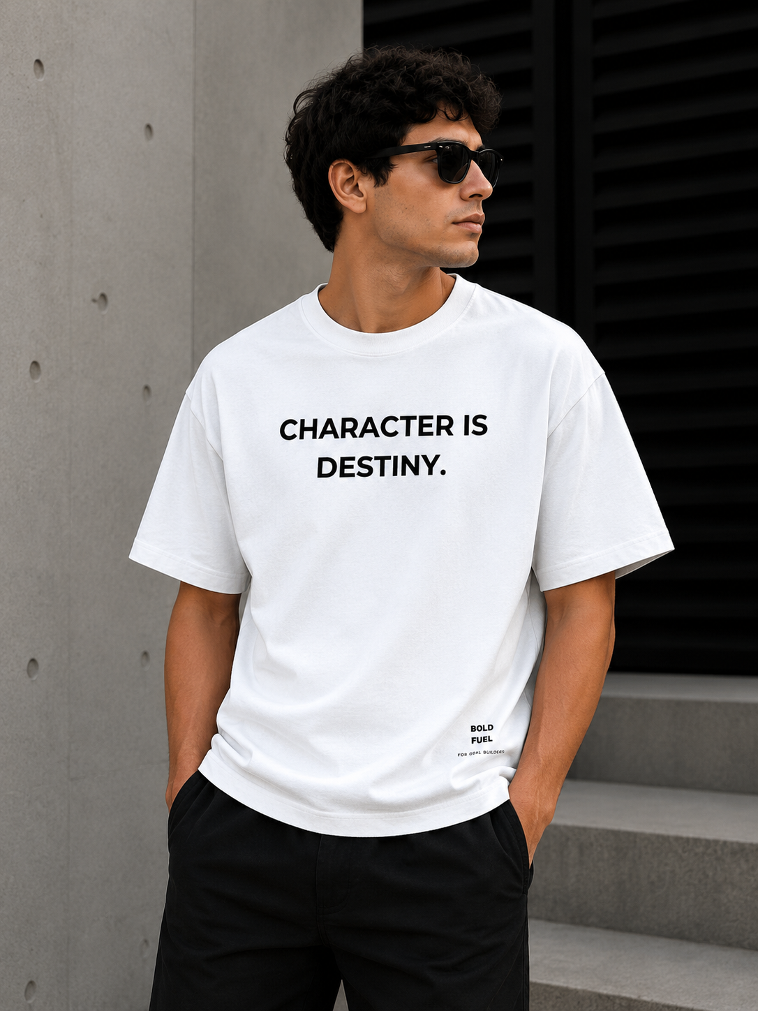 Character is Destiny. | Premium Oversized T-Shirt