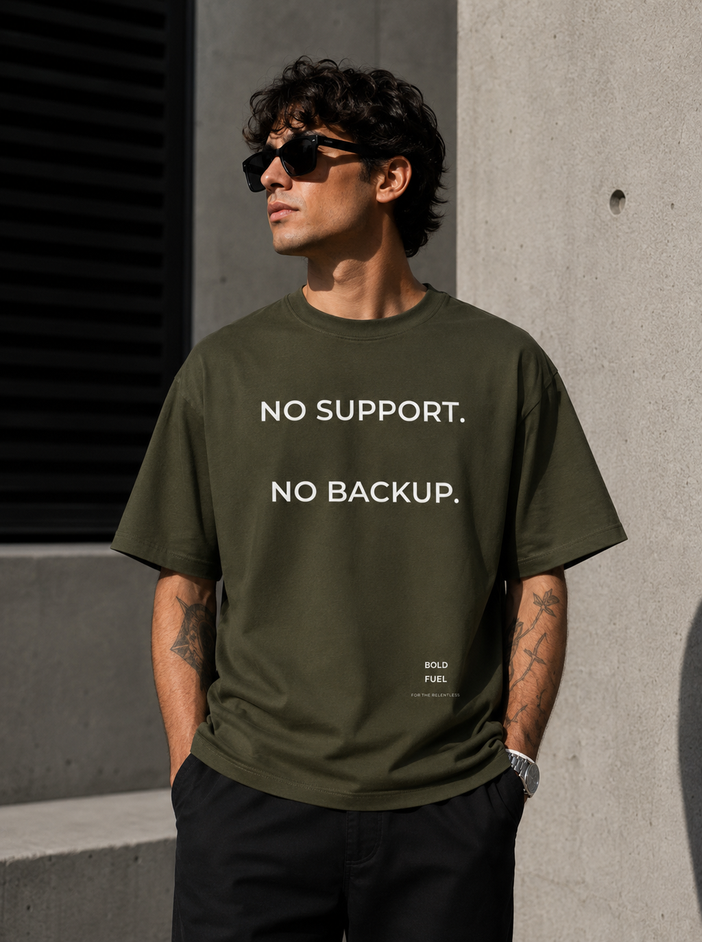 Just Me vs Everything. | Premium Oversized T-Shirt