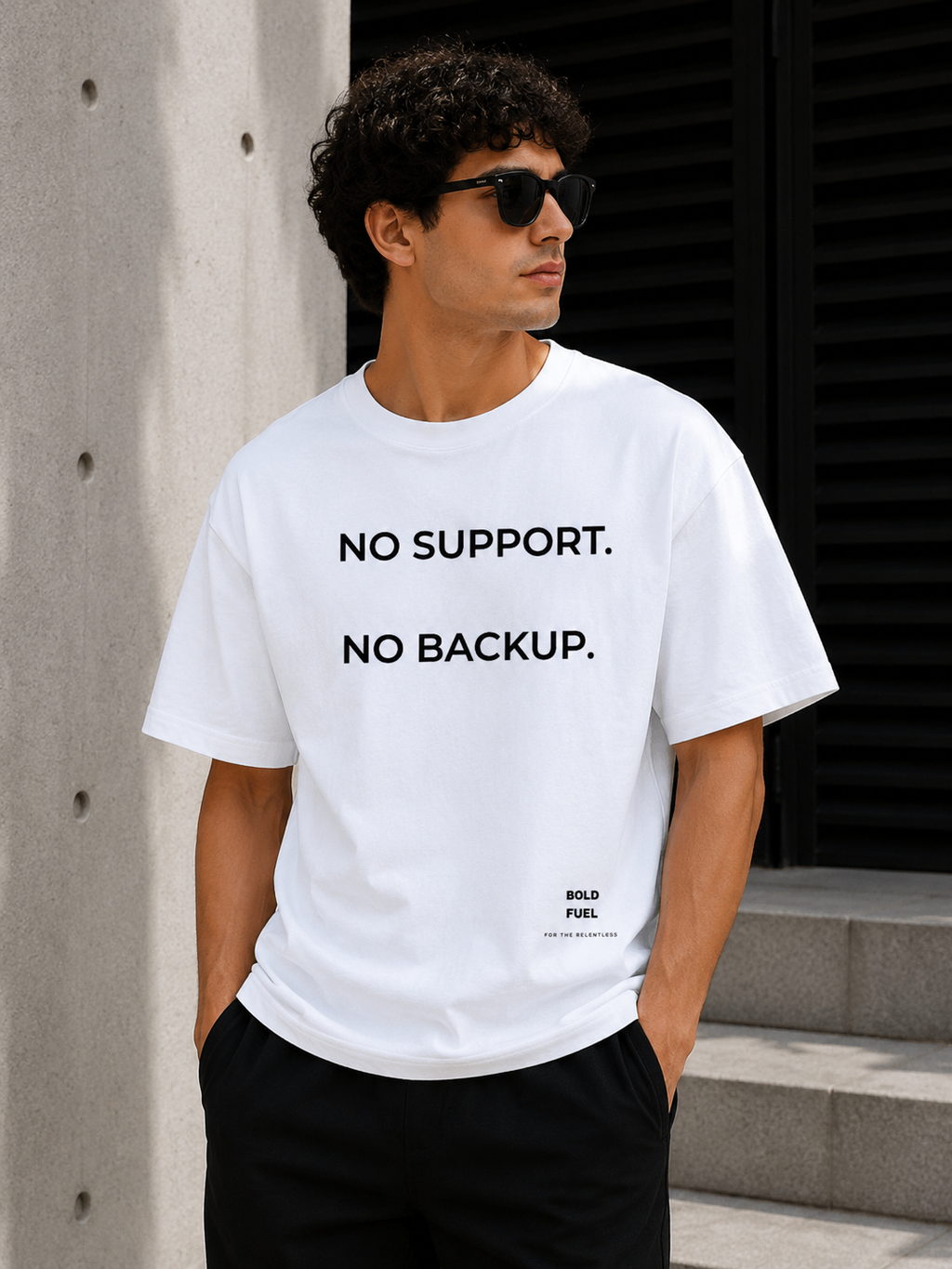 Just Me vs Everything. | Premium Oversized T-Shirt