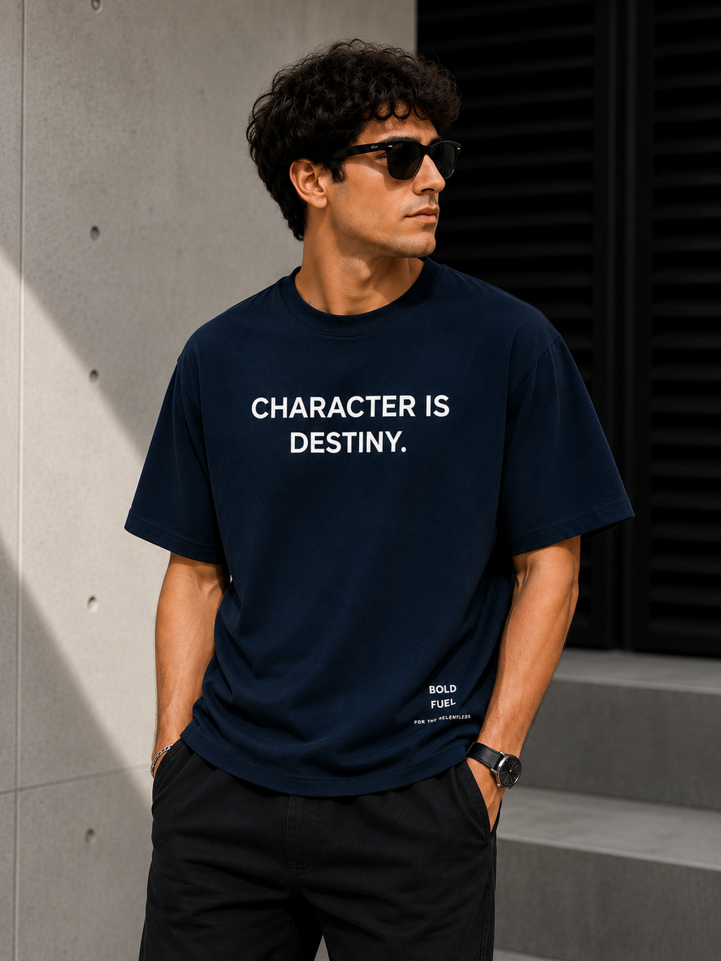 Character is Destiny. | Premium Oversized T-Shirt