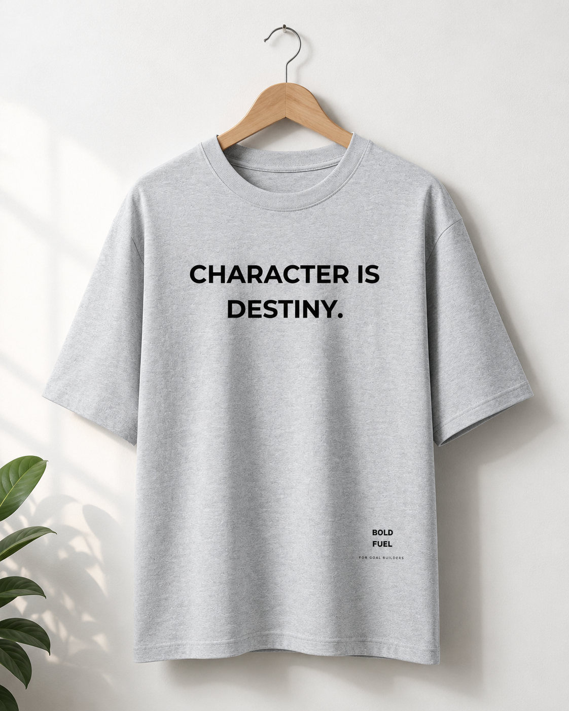 Character is Destiny. | Premium Oversized T-Shirt