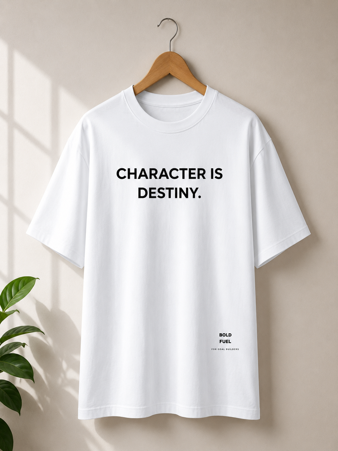 Character is Destiny. | Premium Oversized T-Shirt