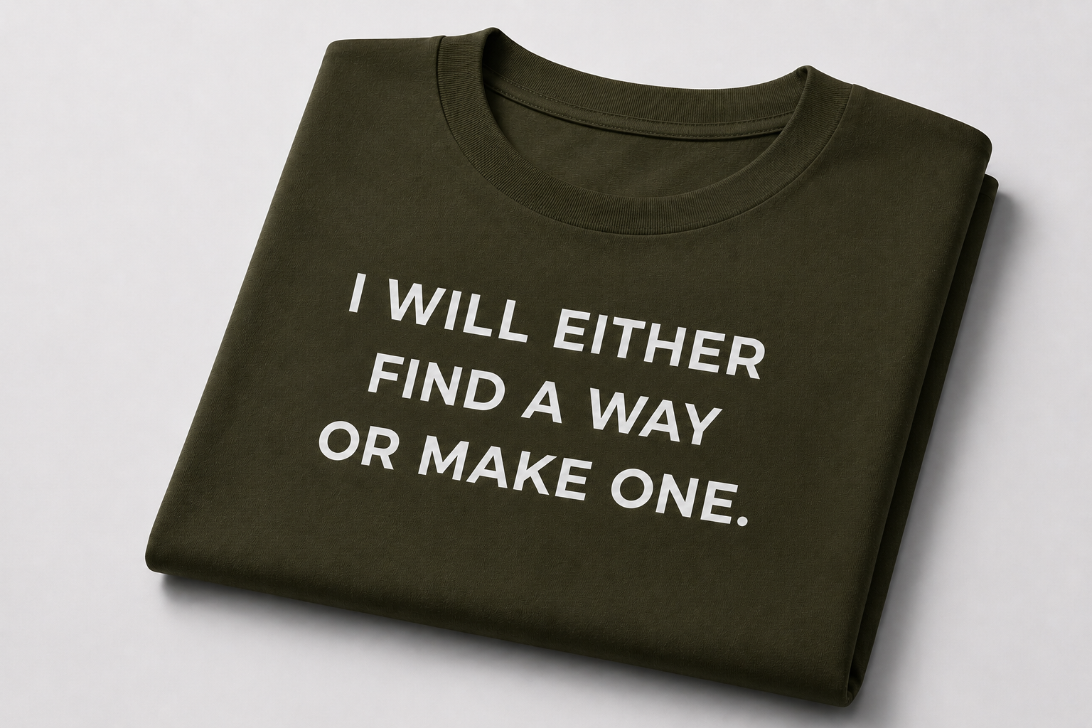 I Will. | Premium Oversized T-Shirt