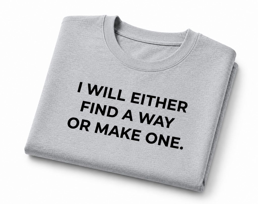 I Will. | Premium Oversized T-Shirt