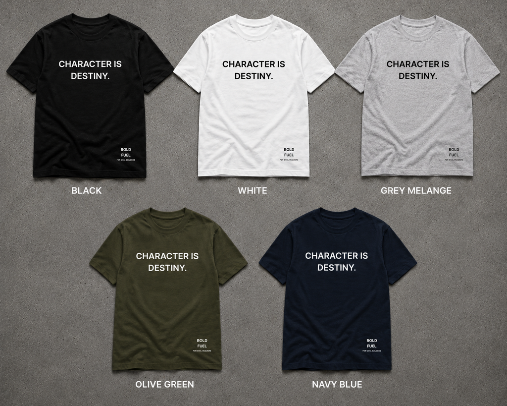 Character is Destiny. | Premium Oversized T-Shirt