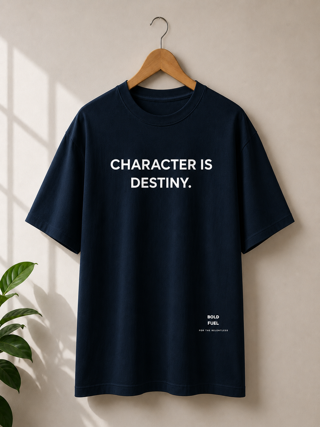 Character is Destiny. | Premium Oversized T-Shirt