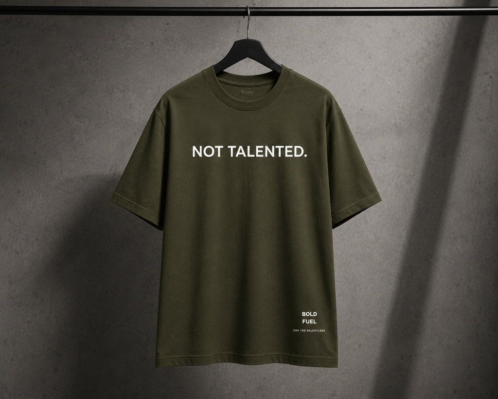Not Talented. | Premium Oversized T-Shirt