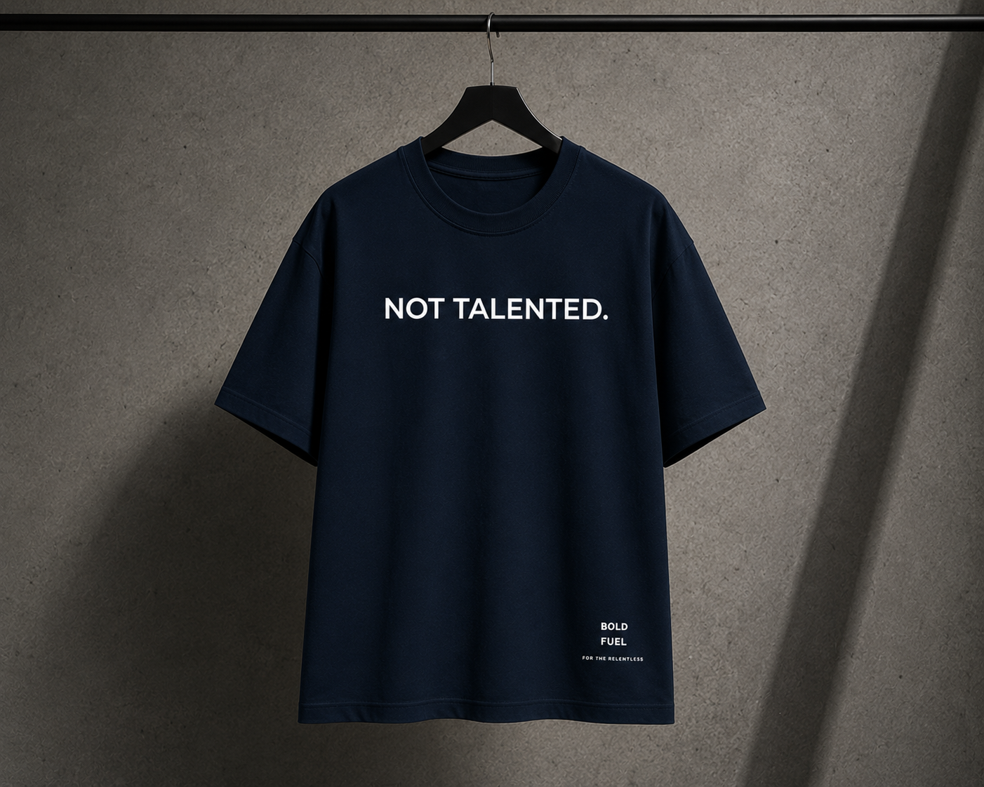 Not Talented. | Premium Oversized T-Shirt