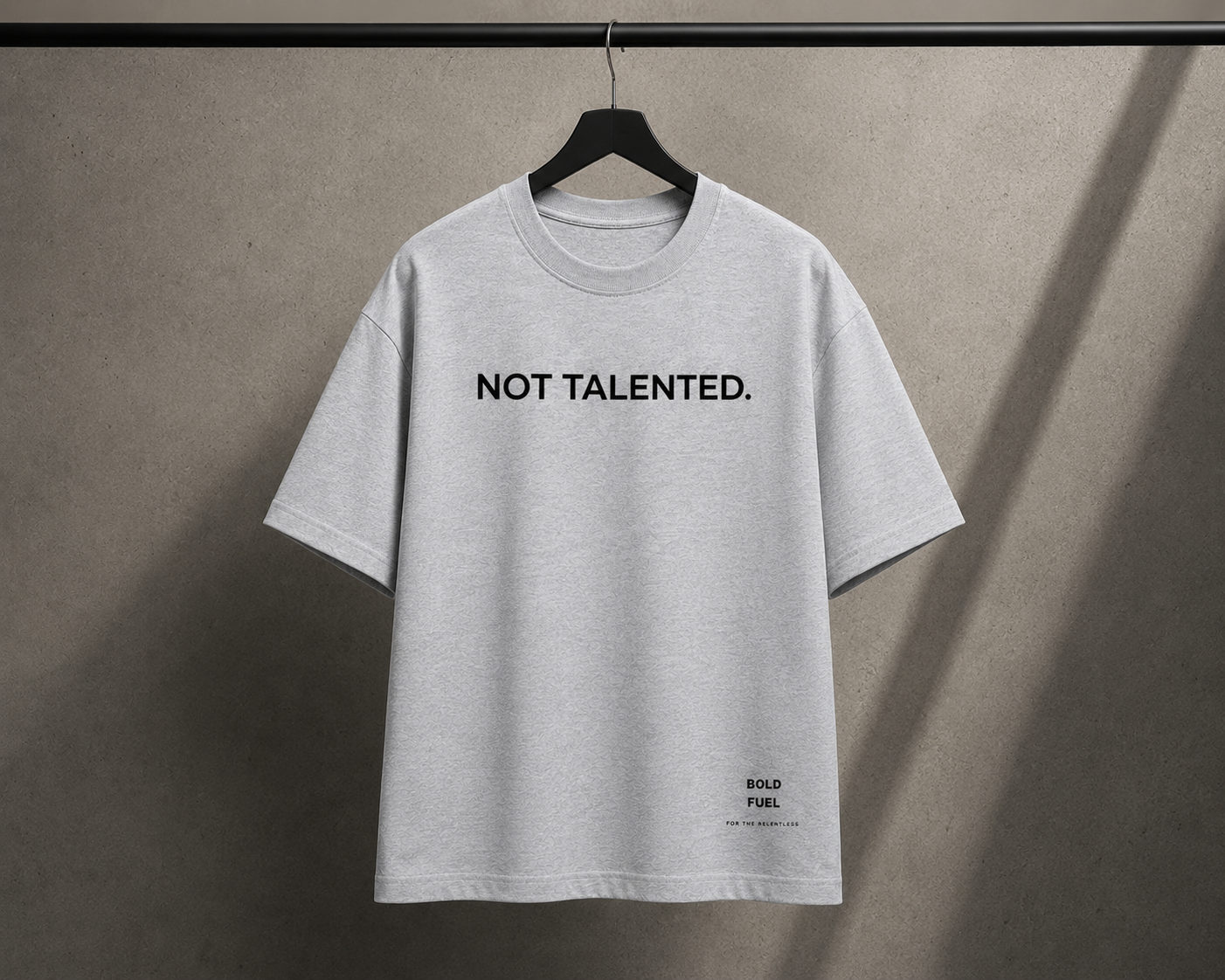 Not Talented. | Premium Oversized T-Shirt