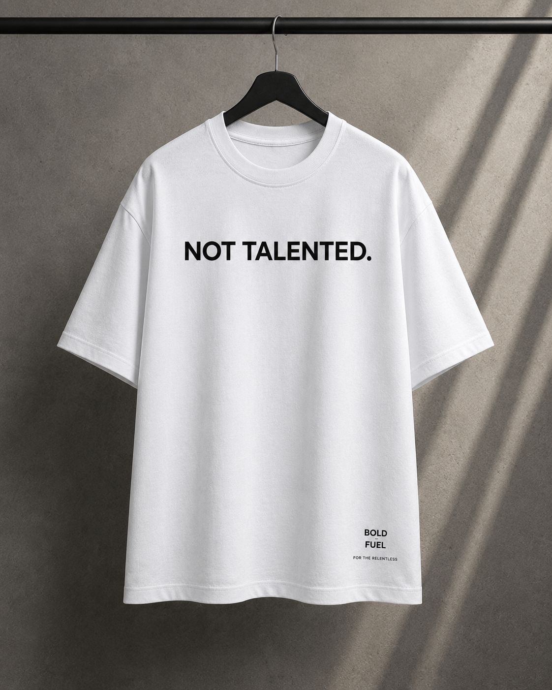 Not Talented. | Premium Oversized T-Shirt