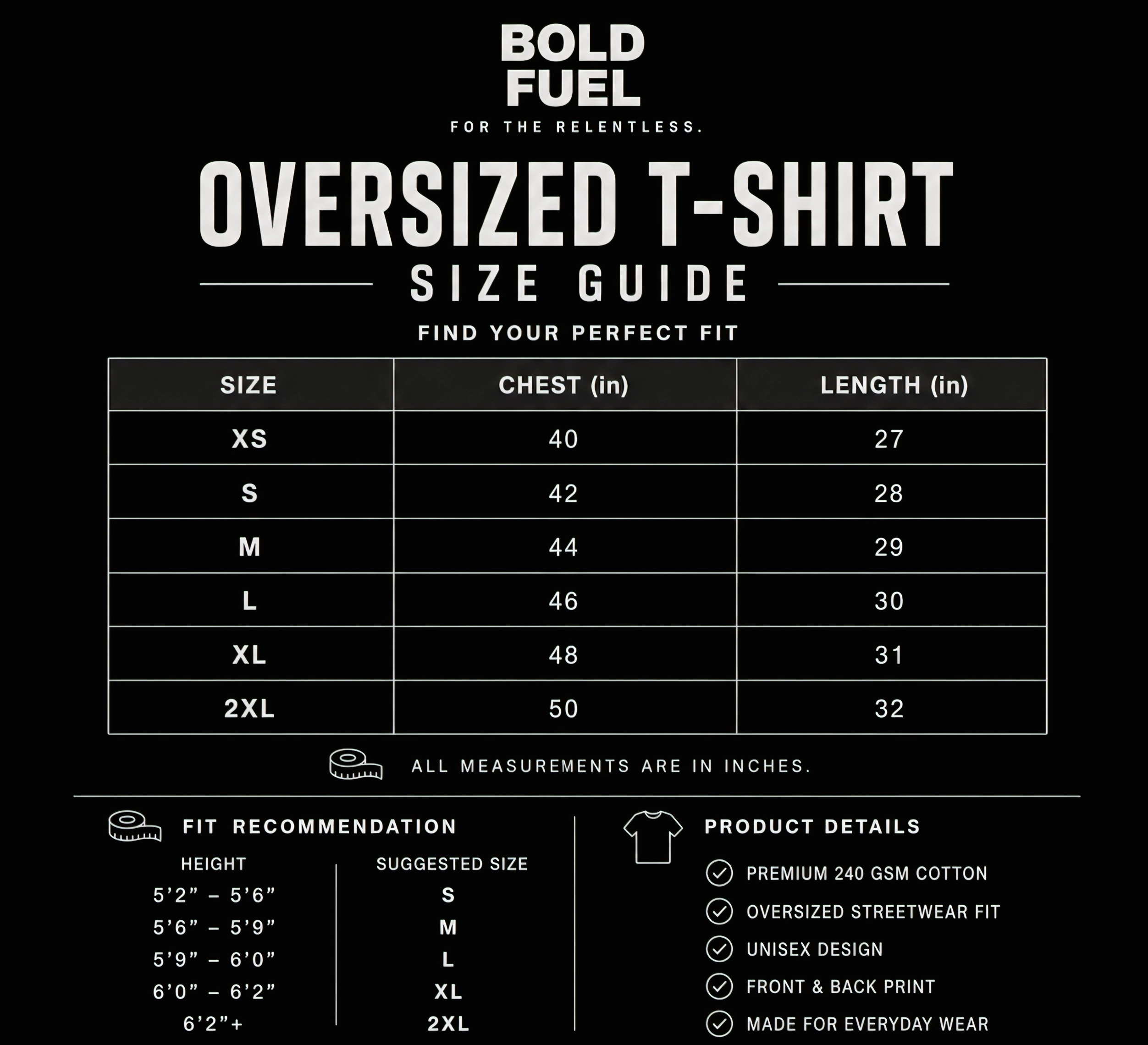 I Will. | Premium Oversized T-Shirt