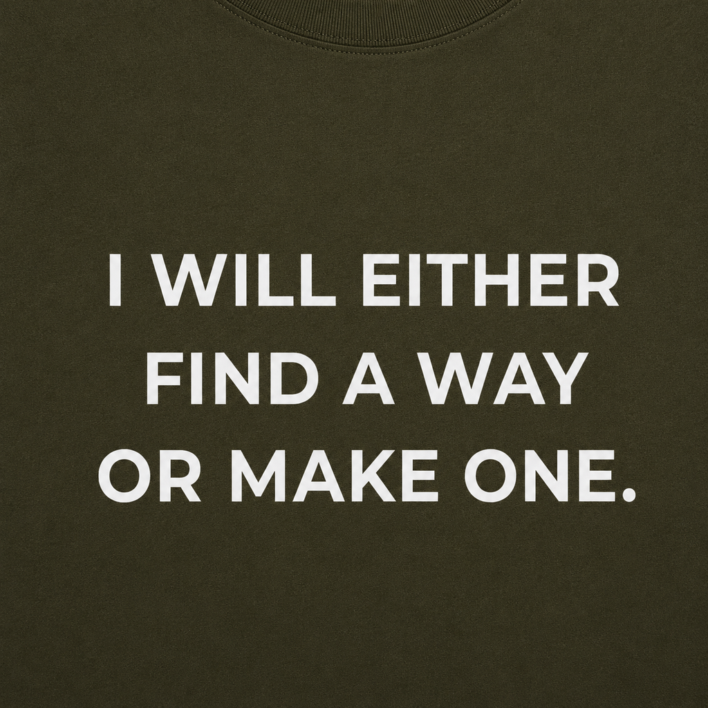 I Will. | Premium Oversized T-Shirt